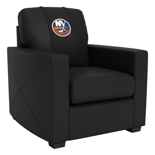 Dreamseat Silver Club Chair with New York Islanders Logo XZ7759002CHCDBK-PSNHL41080 - main